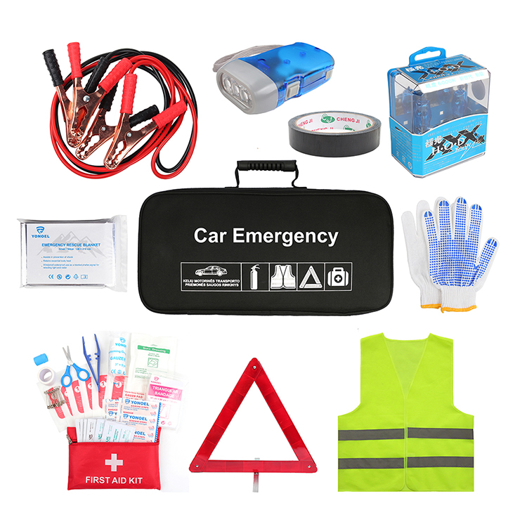 Car Vehicle Truck Safety Roadside Assist Kit Automotive Roadside Emergency First Aid Kit