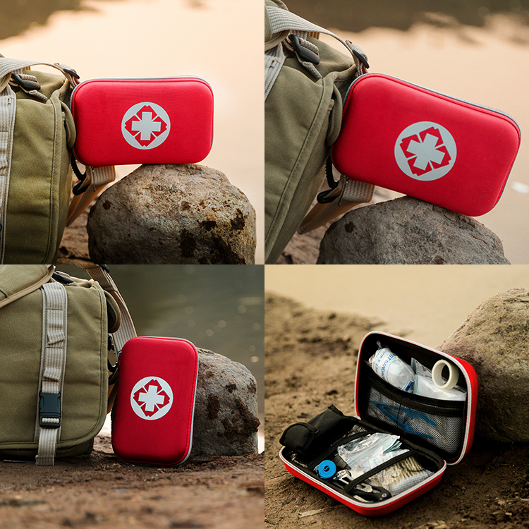 51-Piece Emergency Survival First Aid Bag Outdoor Survival First Aid Bag Hiking Camping Medical Supplies