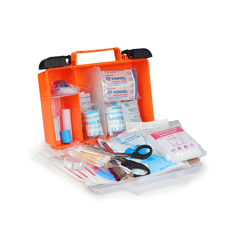 Medical Supplies First Aid Kit Emergency Plastic Box Household Use