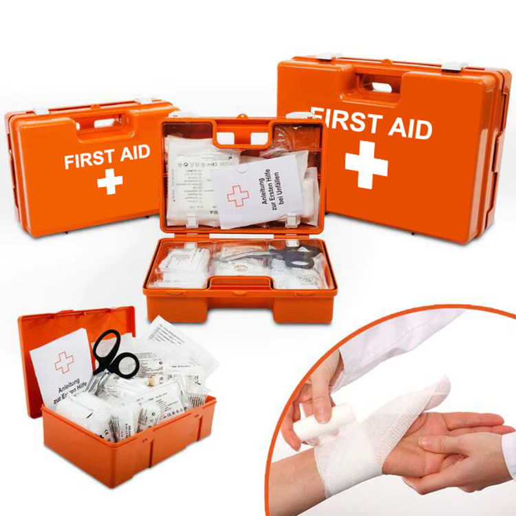 Din13157 First Aid Box Wall-Mounted First Aid Kit Emergency Medical Supplies Kit