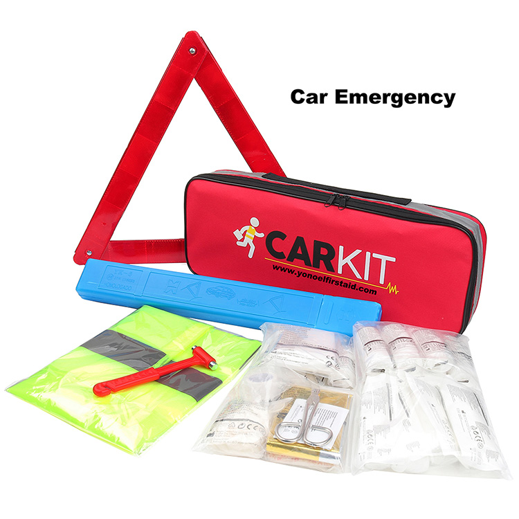 Outdoor car emergency kit safety medical rescue aid kit car camping travel survival kit