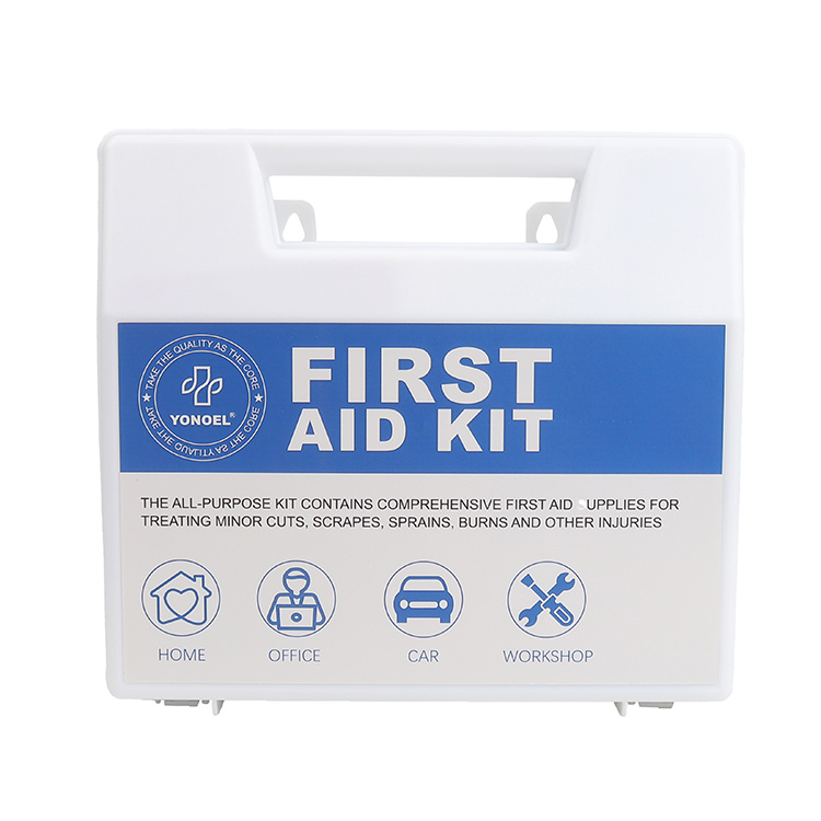 Portable Medical First Aid Kit Plastic Box