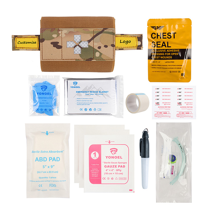 IFAK Emergency Trauma Kit Mini First Aid Kit Medical Pouch