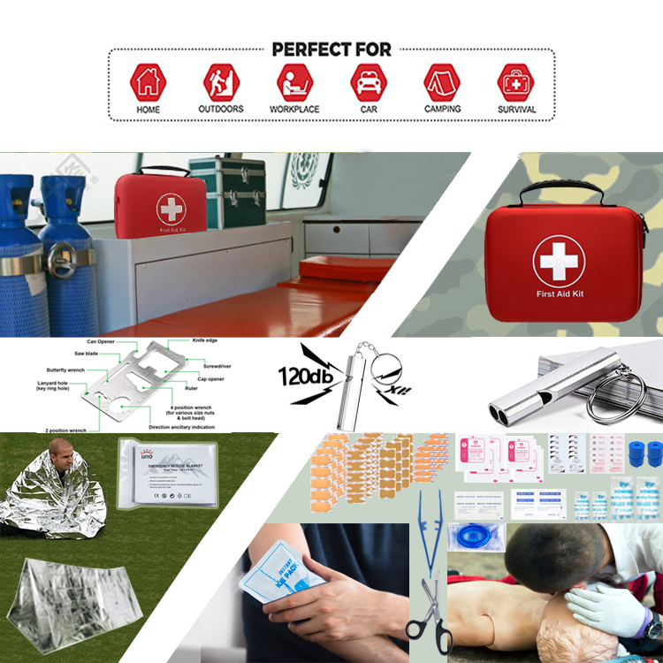 Outdoor Office Sports Waterproof EVA Case Home First Aid Care Compact First Aid Box