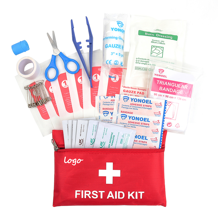 Portable Car First Aid Kit Roadside Emergency First Aid Kit Home Office Travel Case First Aid