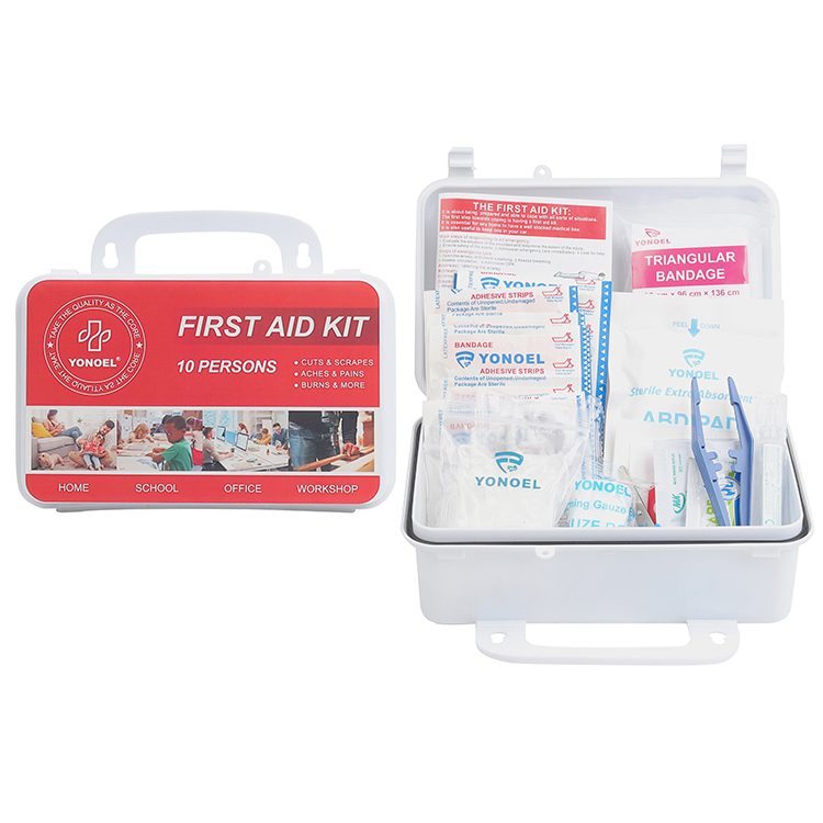 10 Person Waterproof & Portable First Aid Kit Box Medical First Aid Box