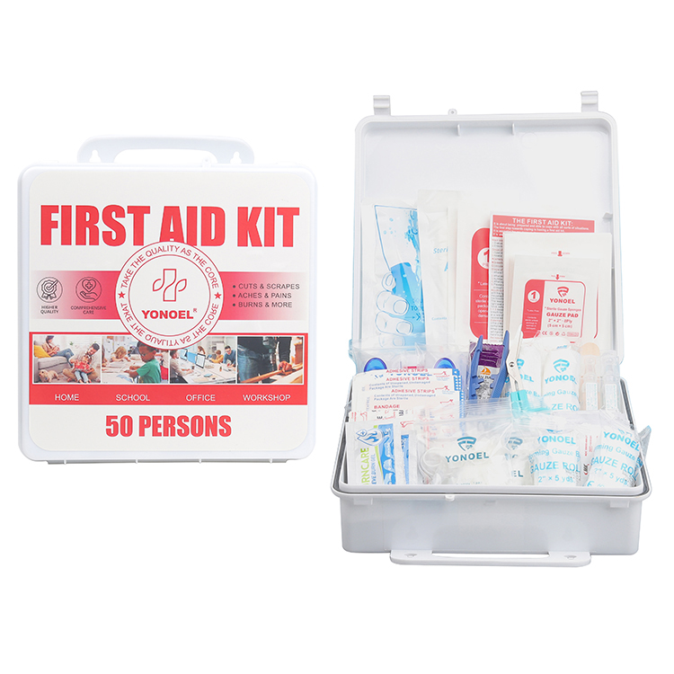 50 Person Medical First Aid Box Portable Water-resistant Medical First Aid Kit