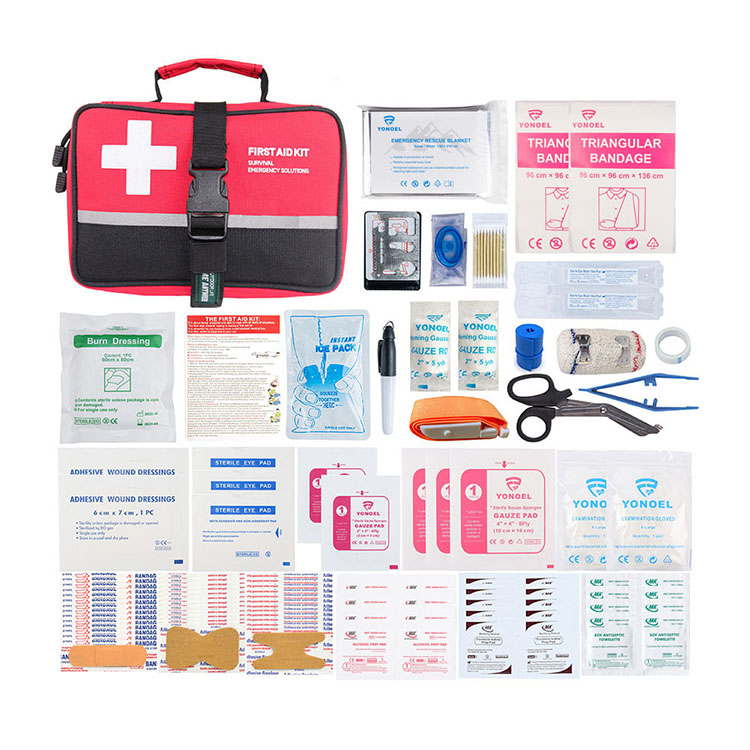 Customized Emergency Kit with First Aid Supplies Handle Medical First Aid Kit