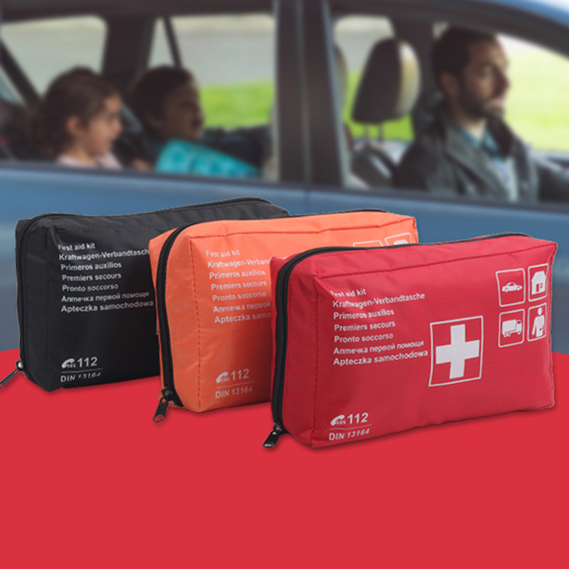 Europe DIN 13164: 2022 Version First Aid Kit For Car Auto