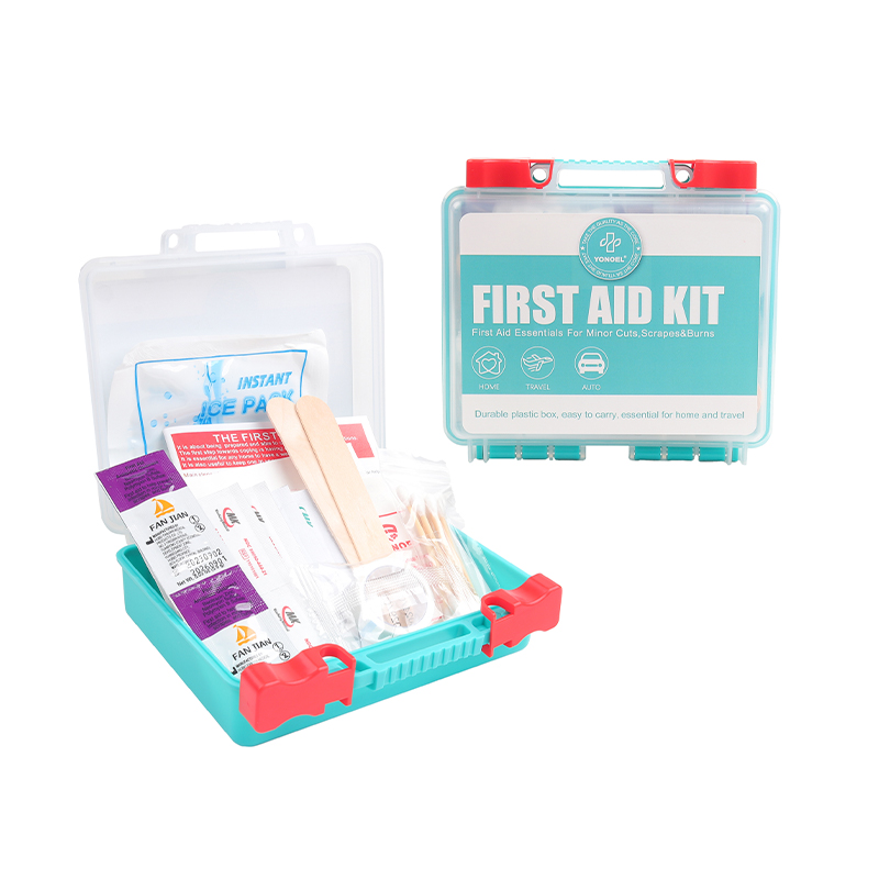 First Aid Kit On-The-Go All-Purpose Emergency MINI First Aid Kit for Car, Travel, Home and Business, 105 Pieces