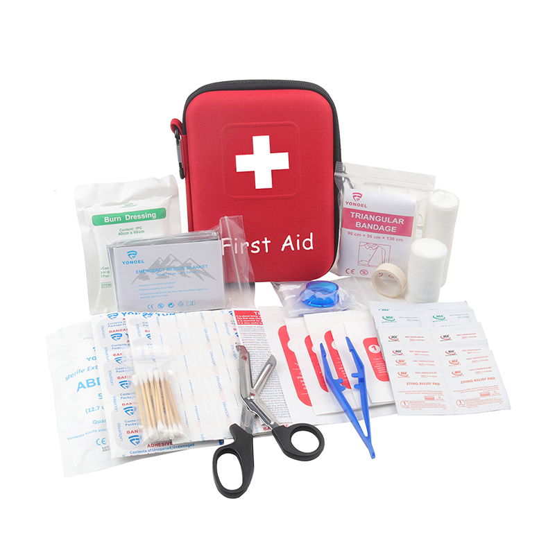 Durable Medical Emergency Kit Customized Logo Small EVA First Aid Kit for Home Office