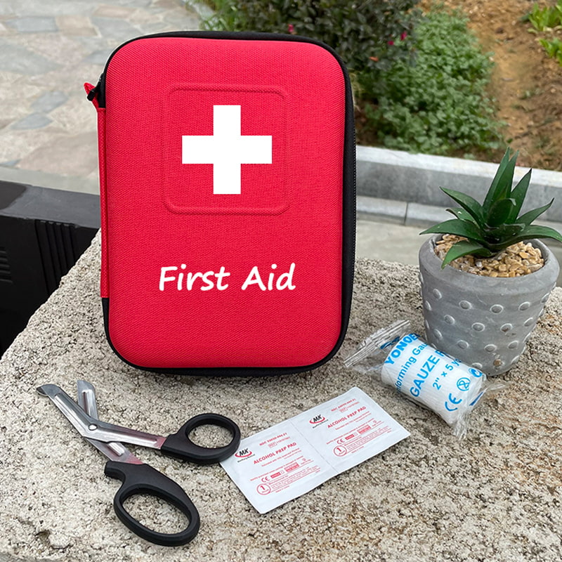 Durable Medical Emergency Kit Customized Logo Small EVA First Aid Kit for Home Office