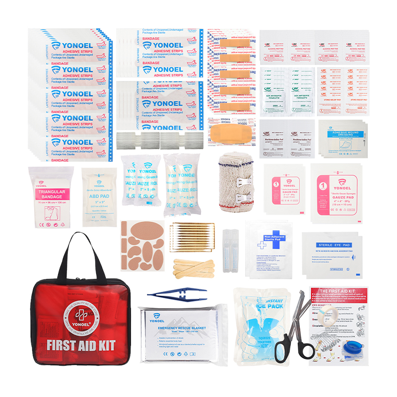 New Transparent First Aid Kit - 200-Piece Set, Clear Visibility, Portable & Practical  High-Quality and Practical for Car, Travel, Home and Business