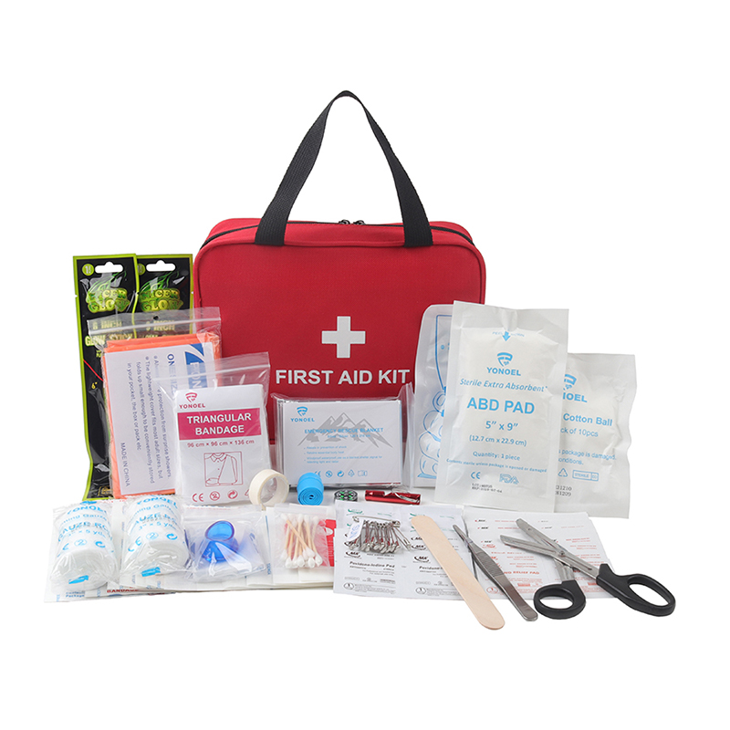 OEM 240PCs Good Price Home Medical First Aid Kit with Emergency Medic Supply